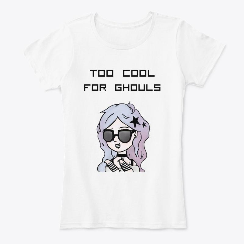 Spirit Voices Too Cool for Ghouls Tee