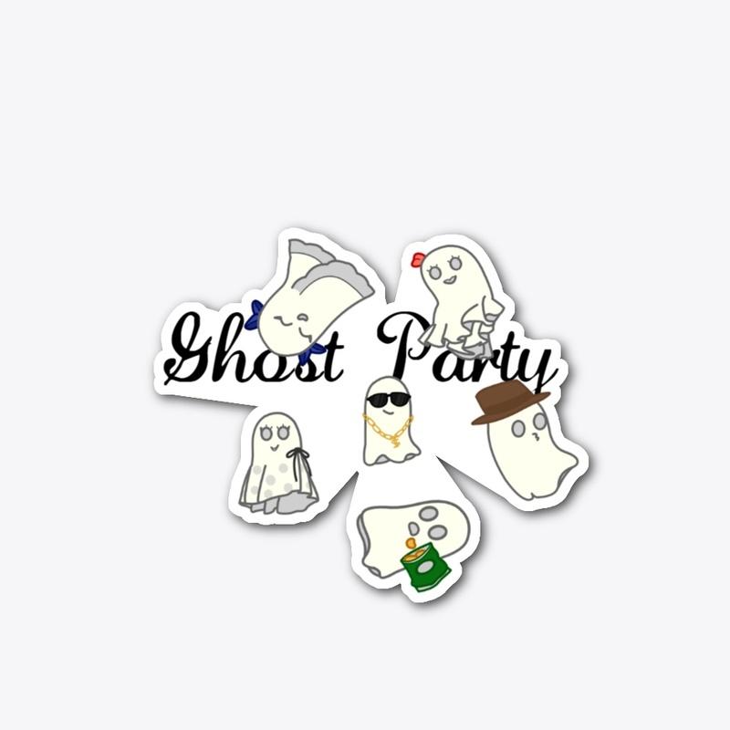 Spirit Voices Ghost Party Mug & Sticker