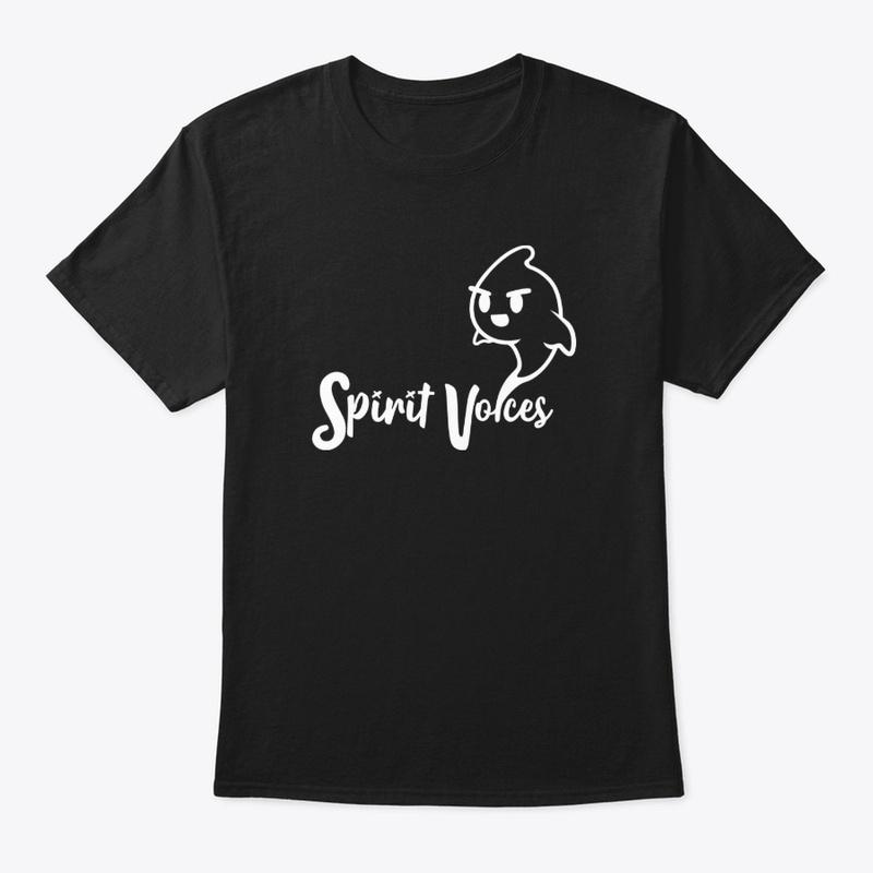 Spirit Voices Logo + Slogan Tee Dark